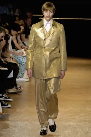 Comme Des Garçons Gold Suit Wallpaper