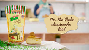 Commercial For Cheesecake Base Wallpaper