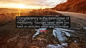 Complacent And Mediocre Wallpaper