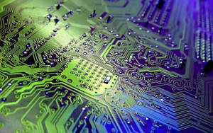 Complementing Circuit Board Surface Wallpaper