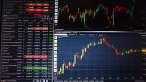 Comprehensive Stocks Trading Chart Wallpaper