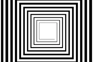 Concentric_ Black_ White_ Squares Wallpaper