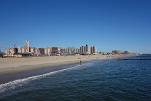 Coney Island Beach Beautiful Wallpaper