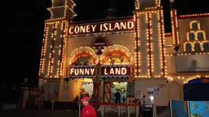 Coney Island Funny Land Wallpaper