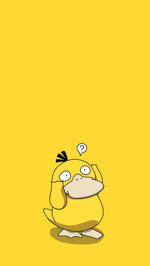 Confused Psyduck Phone Wallpaper