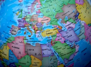 Connect The World With Country Names Wallpaper