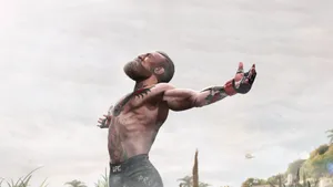 Conor Mcgregor Cartoon Art Wallpaper