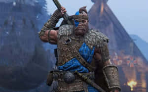 Conquer Your Opponents With Your Mighty Highlander In For Honor Wallpaper