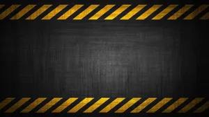 Construction Hazard Stripes Borders Wallpaper