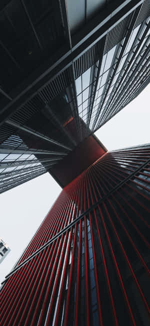 Contemporary Red And Black Architecture Wallpaper