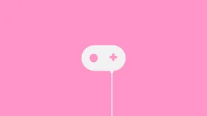 Controller Simple Pink Wallpaper