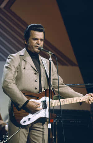 Conway Twitty Performing Live Wallpaper