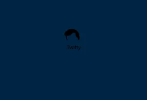 Conway Twitty Silhouette Logo Wallpaper