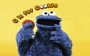 Cookie Monster C Is For Cookie Wallpaper
