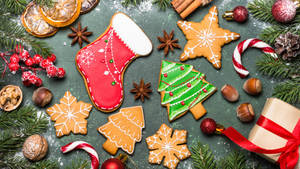 Cookies For Christmas Wallpaper
