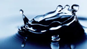 Cool 3d Water Forms Crater Wallpaper