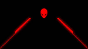 Cool Alienware Red Logo Hd Wallpaper