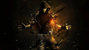 Cool And Stylish Hooded Figure Wallpaper