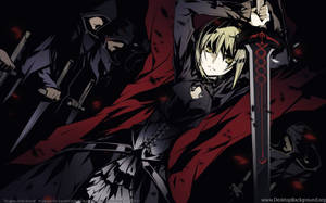 Cool Anime Boy Swordsman Wallpaper