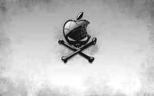 Cool Apple Crossbones Wallpaper