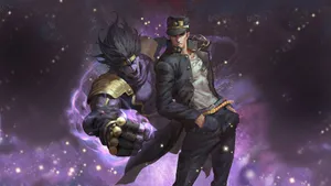 Cool Art Jotaro Kujo Of Jojo Wallpaper