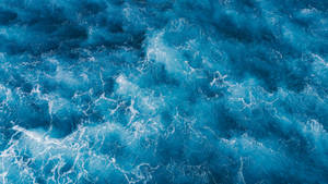 Cool Background Sea Waves Wallpaper