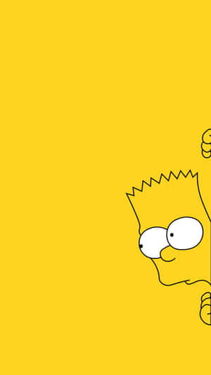 Cool Bart Simpson Aesthetic Wallpaper