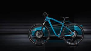 Cool Blue 4k Bike Wallpaper