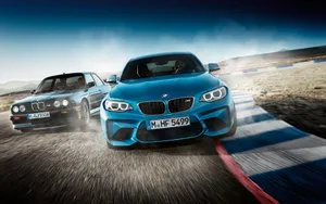 Cool Blue Bmw M2 Wallpaper