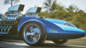 Cool Blue Car From Forza Horizon Wallpaper