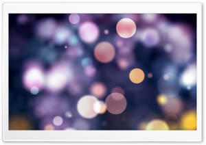 Cool Blurry Speckles Wallpaper