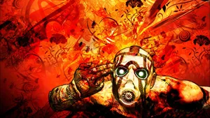 Cool Borderlands Psycho Fan Art Wallpaper