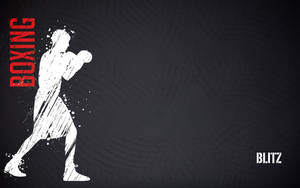 Cool Boxing Splatter Wallpaper