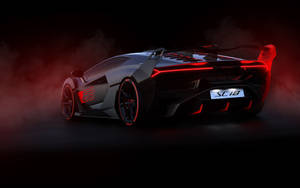 Cool Cars: Matte Black Lamborghini Car Wallpaper