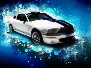 Cool Cars Shelby Mustang Art Wallpaper