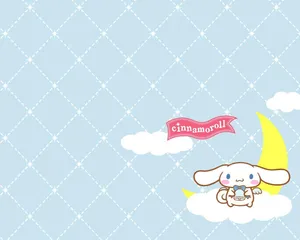 Cool Cinnamoroll Moon Wallpaper