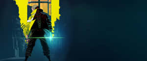 Cool Cyberpunk 3440x1440 Display Wallpaper