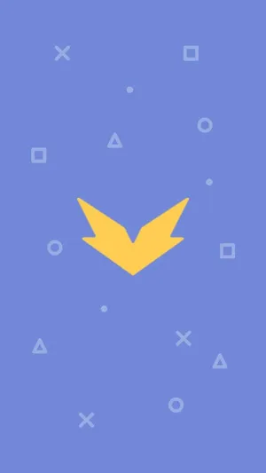 Cool Discord Yellow Hypesquad Logo Wallpaper