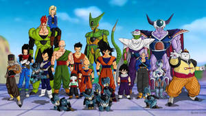 Cool Dragon Ball Z Characters Wallpaper