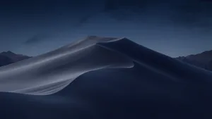 Cool Dunes At Dusk Tablet Wallpaper