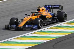 Cool F1 Orange Wallpaper