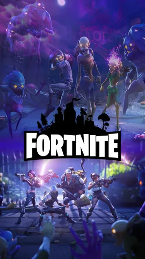 Cool Fortnite Logo First Season Wallpaper