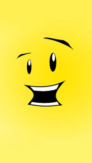 Cool Funny Yellow Face Wallpaper
