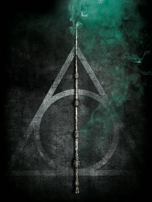 Cool Harry Potter Deathly Hallows Wand Wallpaper