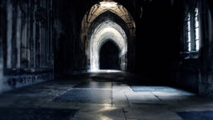 Cool Harry Potter Hogwarts Hallway Wallpaper