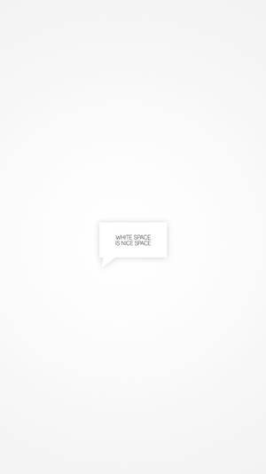 Cool Iphone White Space Wallpaper