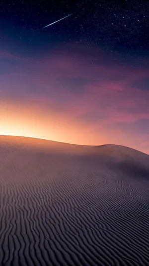 Cool Iphone Xs Max Desert Sunset Wallpaper