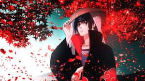 Cool Itachi In Action Wallpaper
