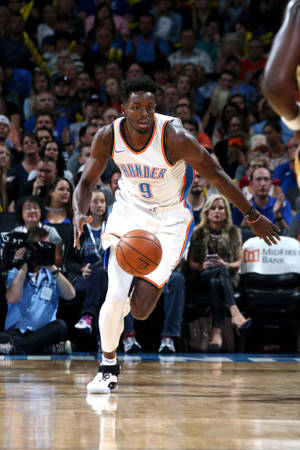 Cool Jerami Grant Dribble Wallpaper