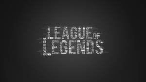 Cool League Of Legends Logo Wallpaper